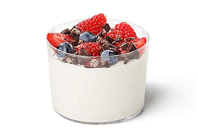 Berry Parfait w/ Cookie Crumbs