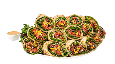 Southwest Veggie Wrap Trays