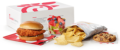 Spicy Chicken Sandwich Packaged Meal