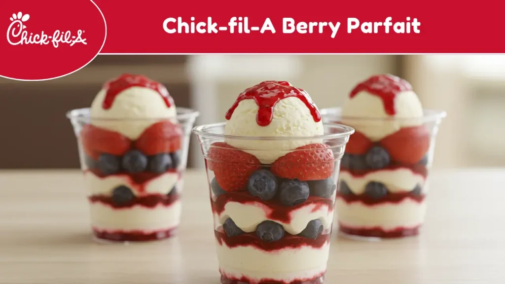 Chick-fil-A Berry Parfait