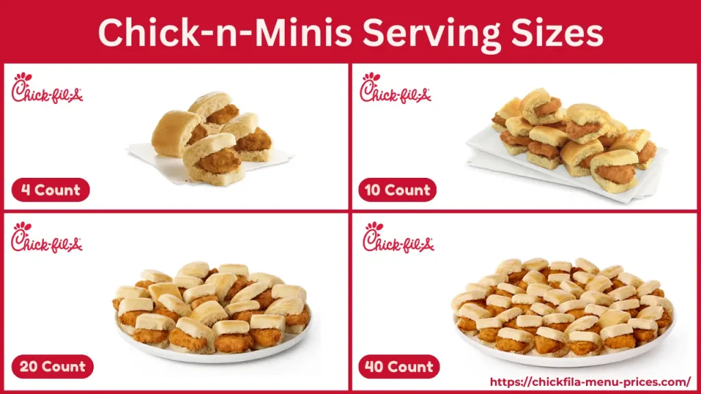 Chick-fil-A Chick-n-Minis Serving Sizes