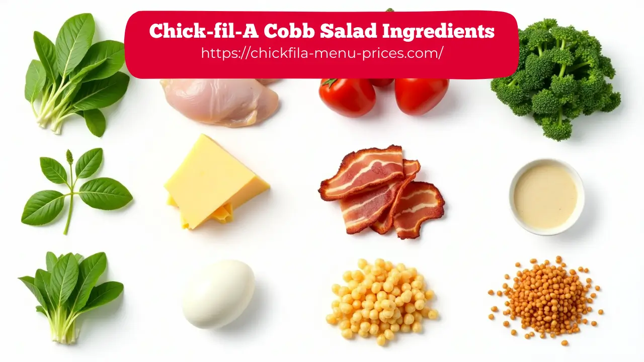 Chick-fil-A Cobb Salad Ingredients