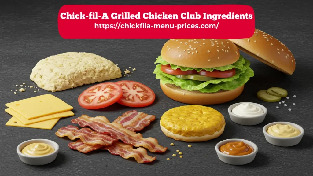 Chick-fil-A Grilled Chicken Club Sandwich Ingredients