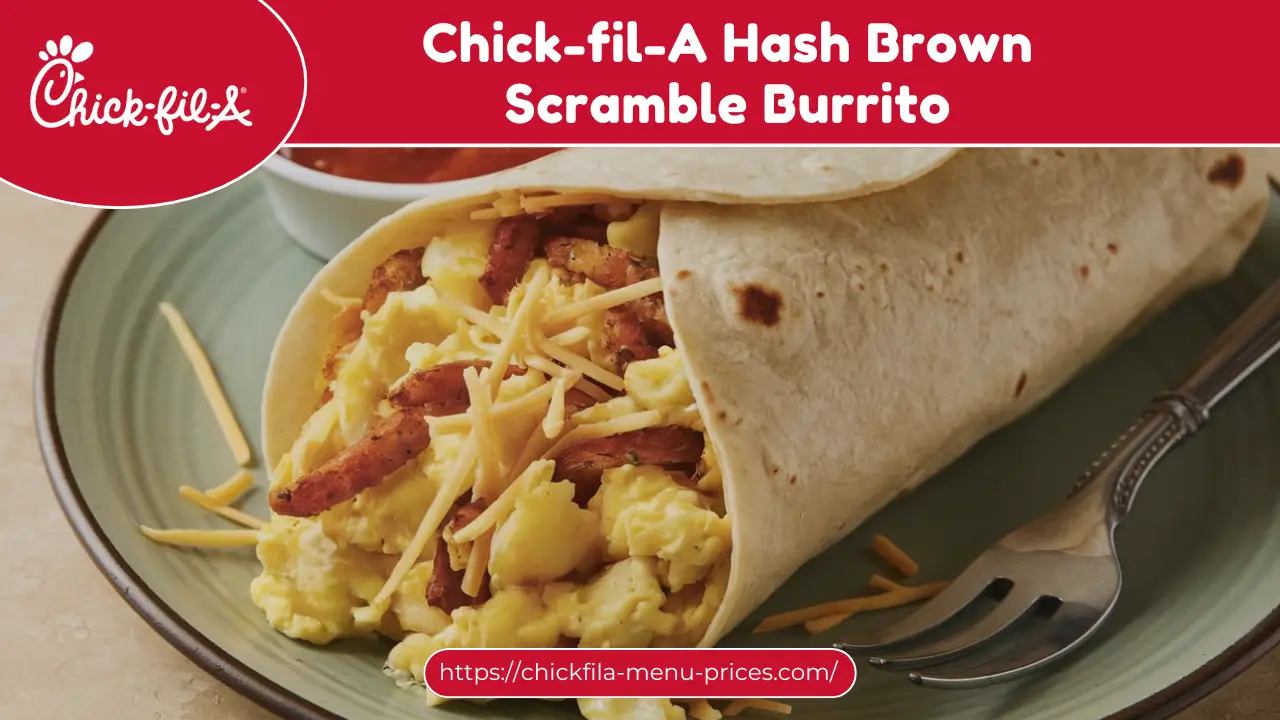 Chick-fil-A Hash Brown Scramble Burrito Price