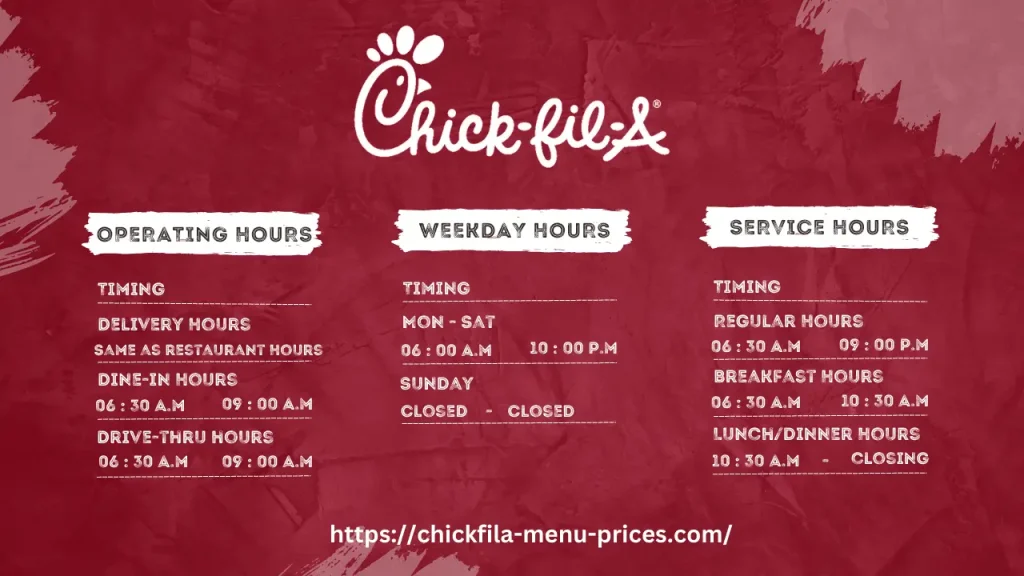 Chick-fil-A Hours