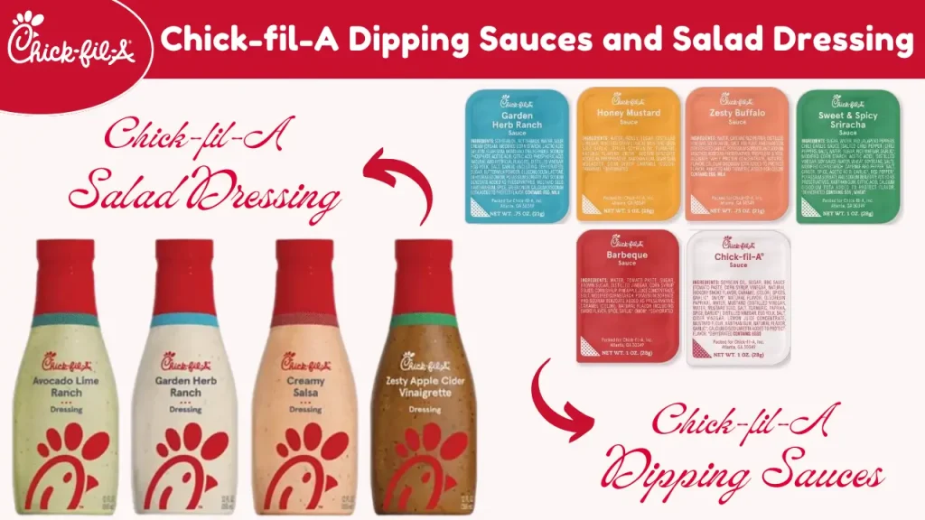Chick-fil-A Dipping Sauces and Salad Dressings