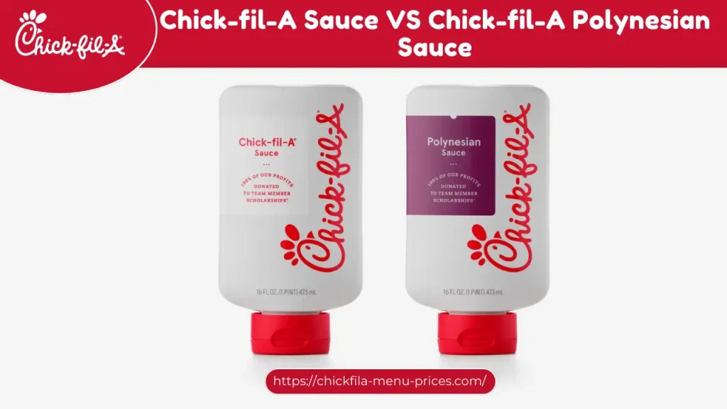 Chick-fil-A Sauce VS Chick-fil-A Polynesian Sauce