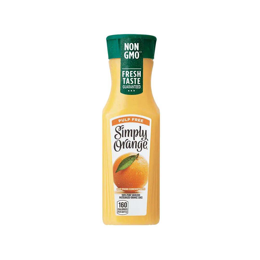 Chick fil Simply Orange Juice
