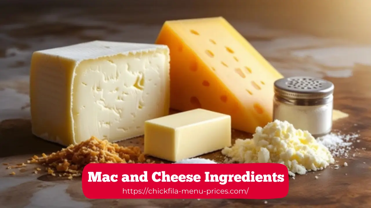 Mac & Cheese Ingredients
